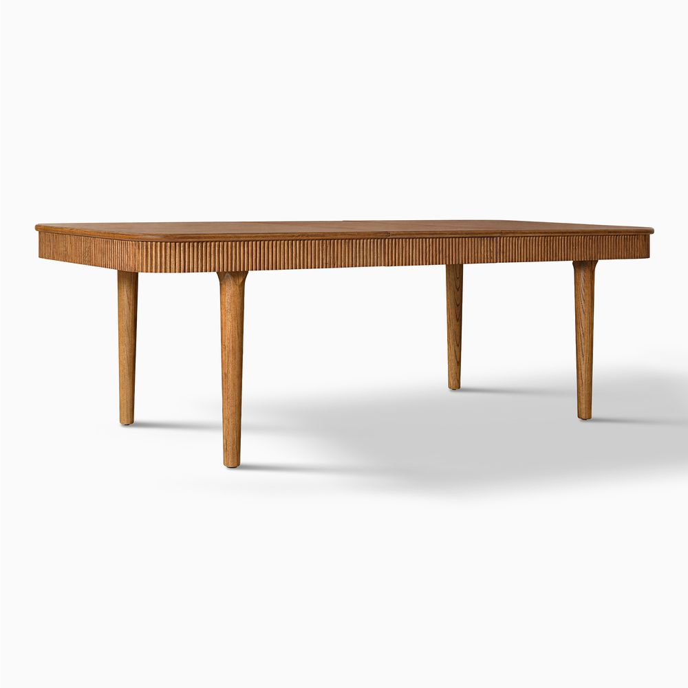 72"-92" Solid Wood Dining Table