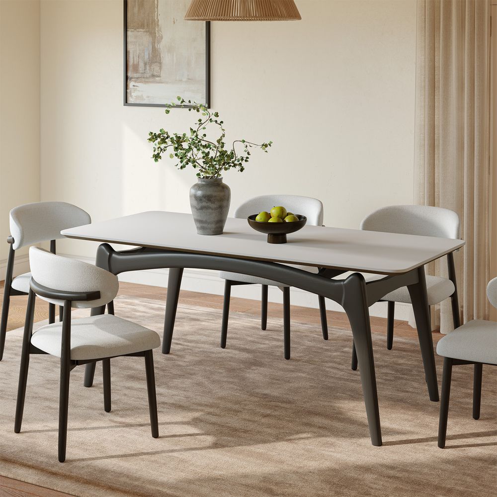 Modern Sintered Stone Dining Table for Dining Room