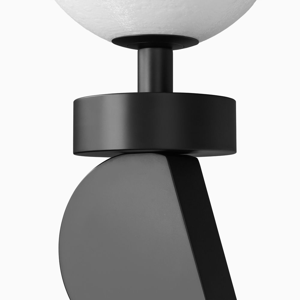 54" Floor Lamp with designed frame