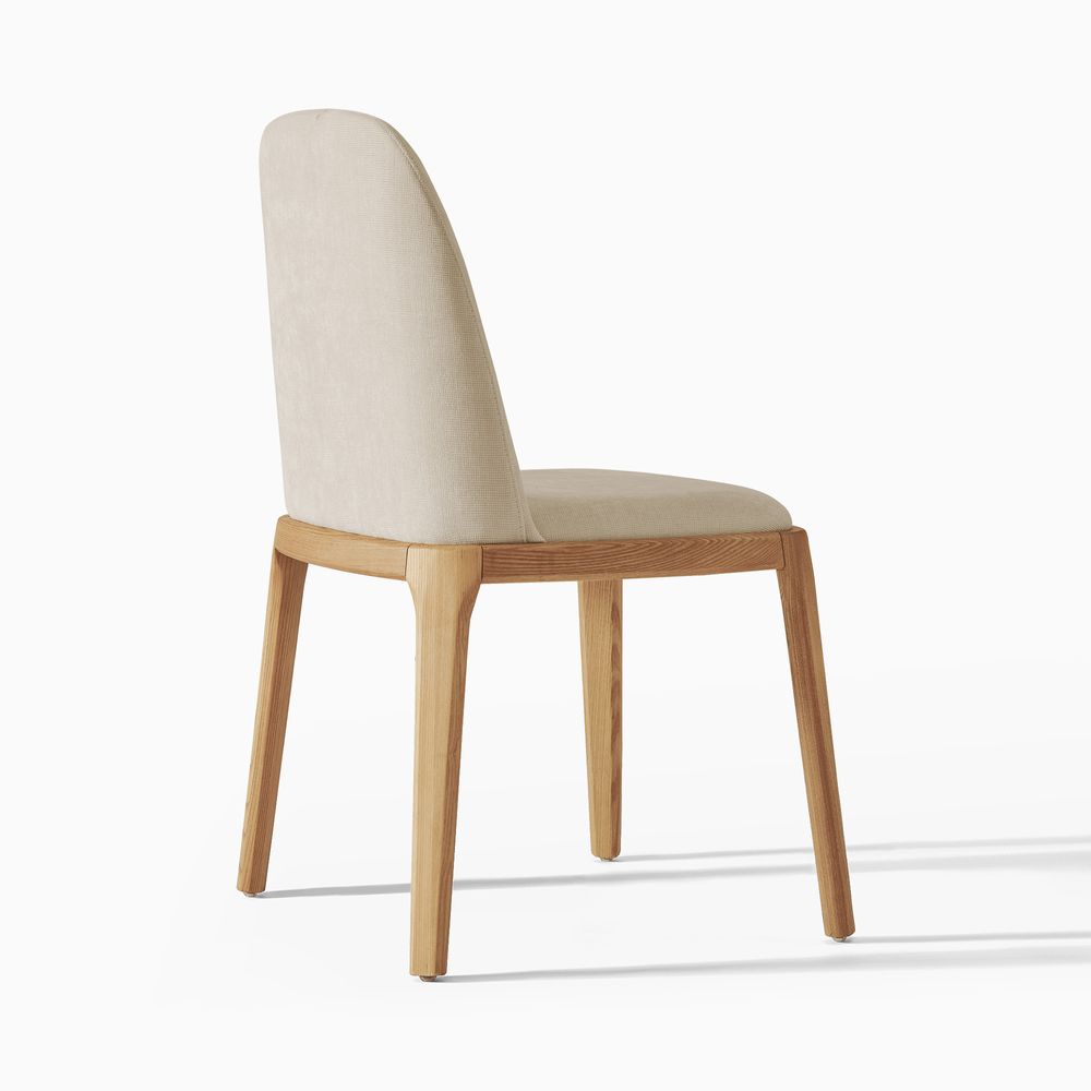 Ash Solid Wood Dining Chair