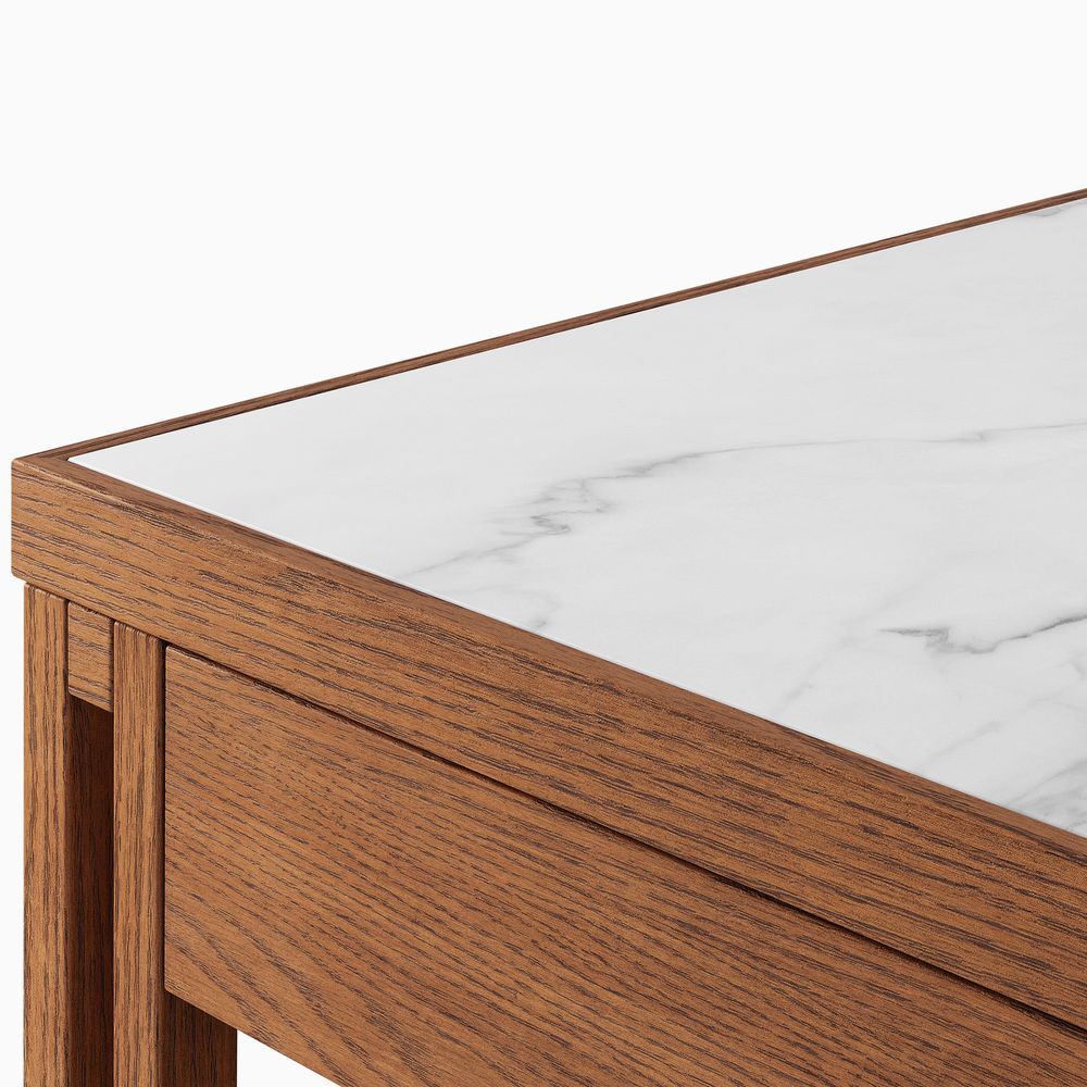 MCM 72" Kitchen Island with Sintered Stone Tabletop