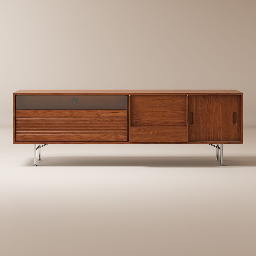 70 inch Sliding Door TV Stand