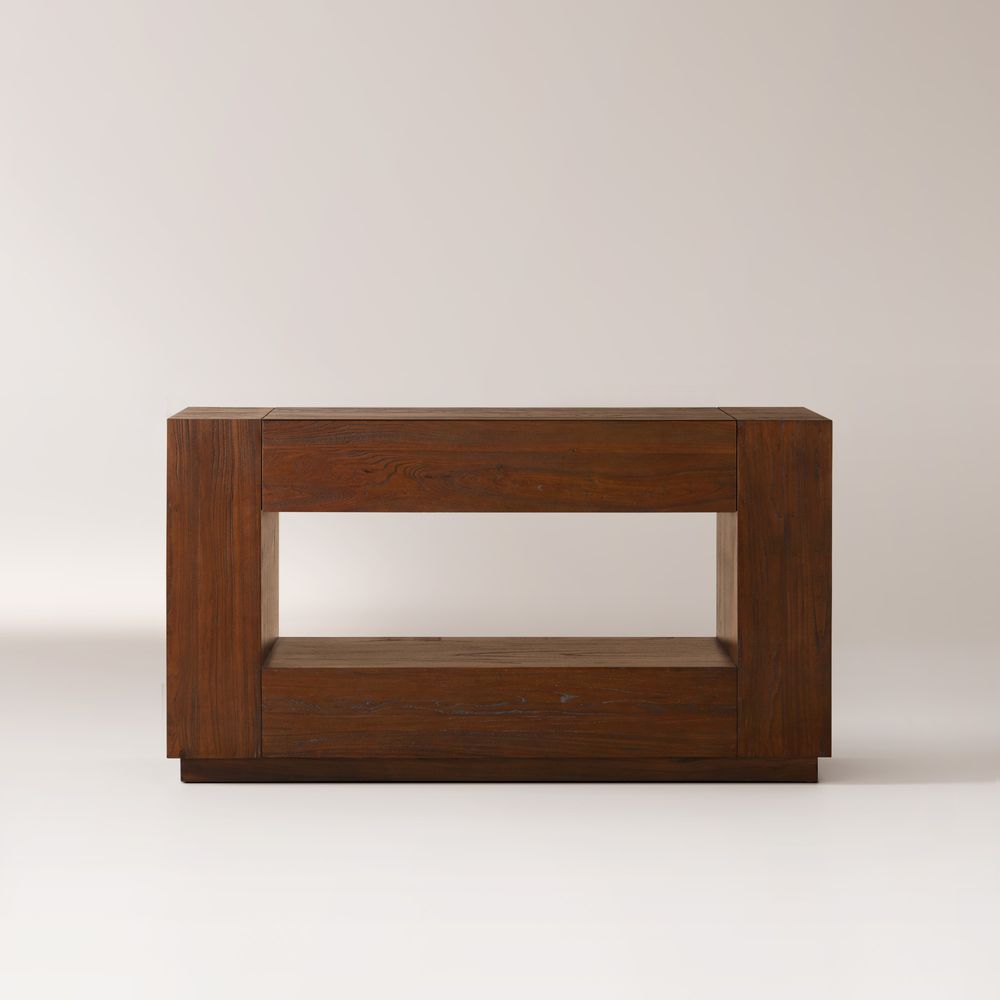 Tall Elm TV Stand
