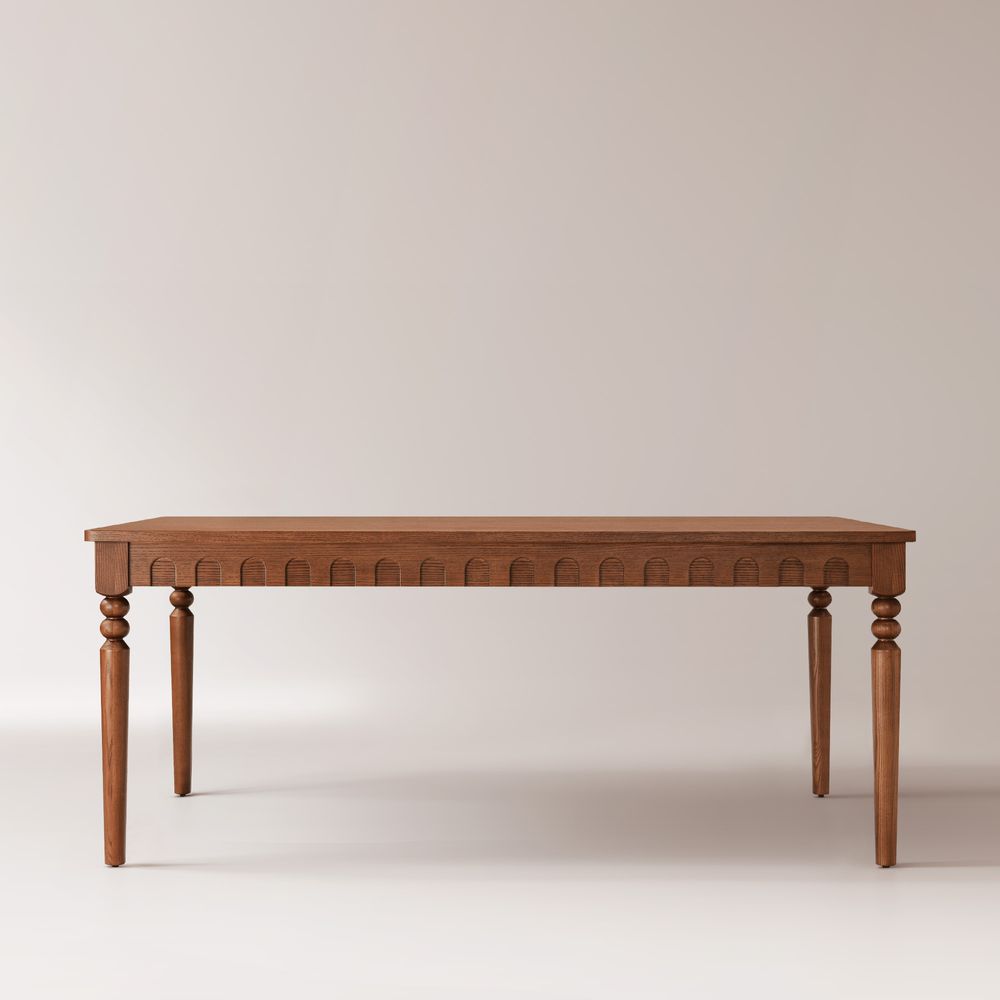 70 Inch Mid Century Dining Table