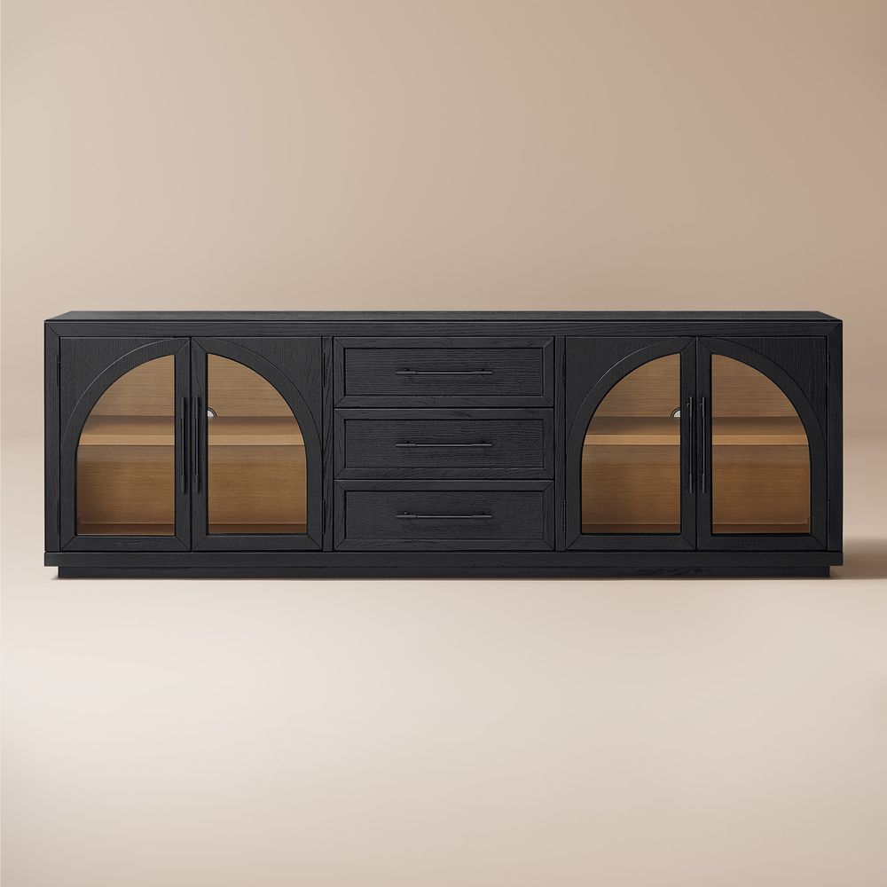 Black Oak TV Stand
