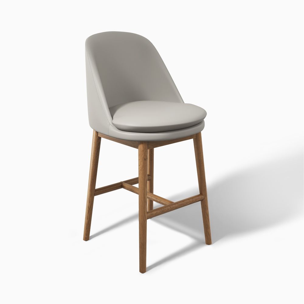 PU Leather Counter Bar Stool