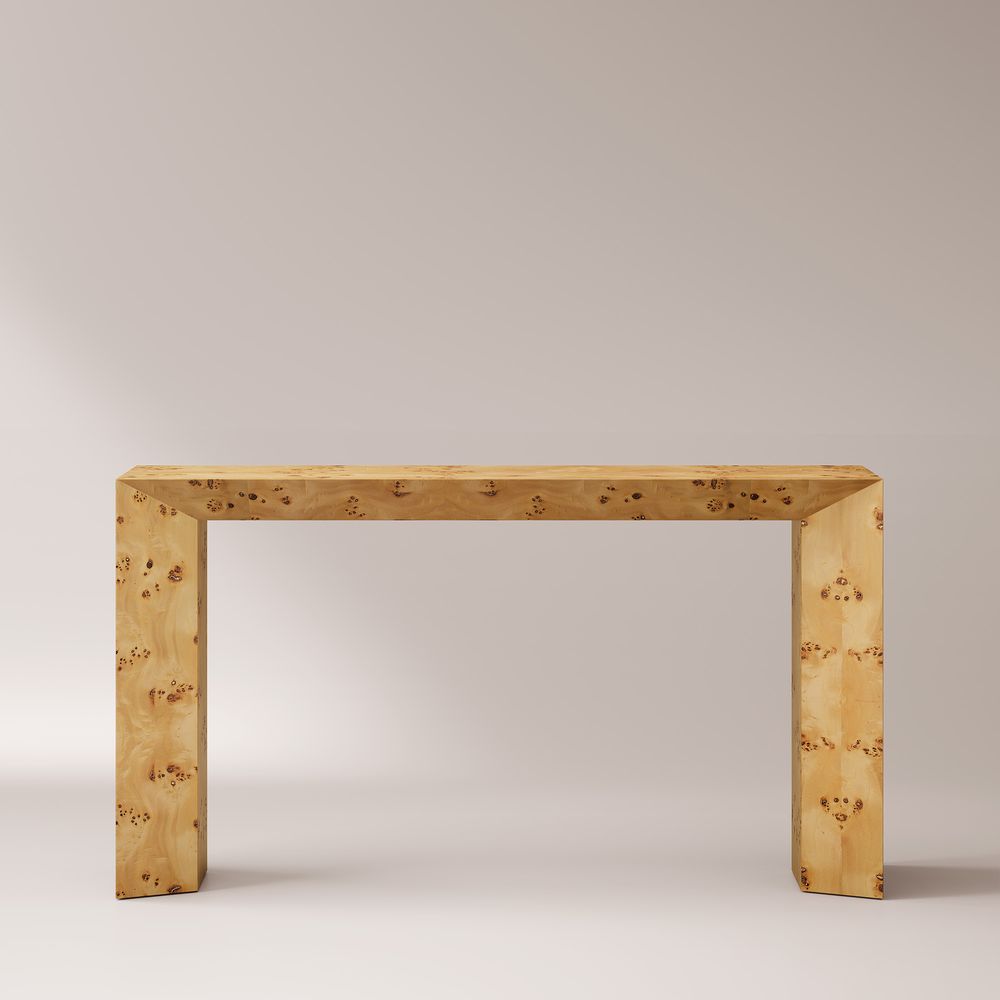Wood Console Table