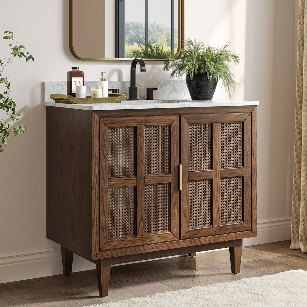 single bathroom vanity sink