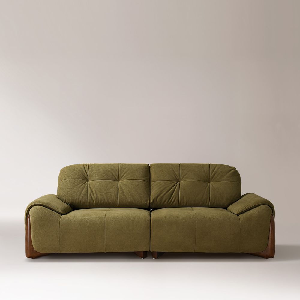 velvet fabric sofa