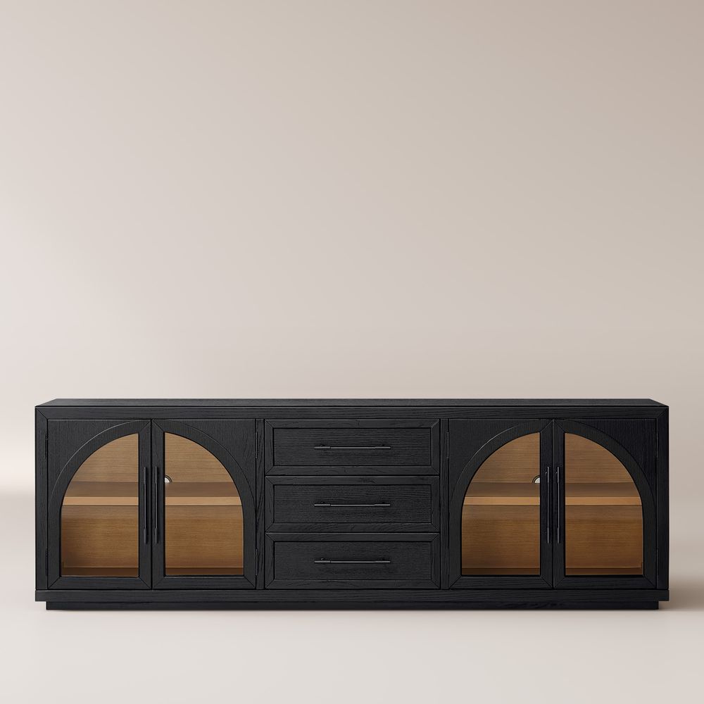Black Oak TV Stand