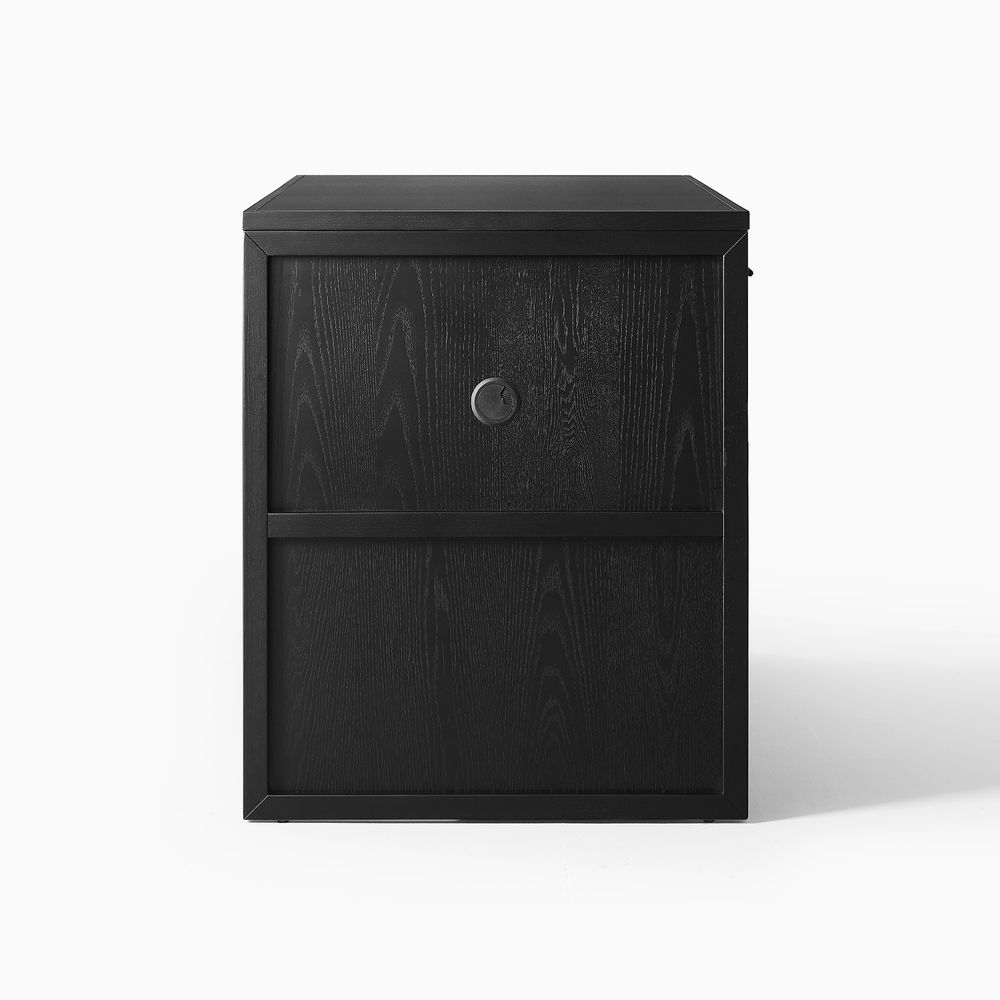Side fo Black Kitchen Island