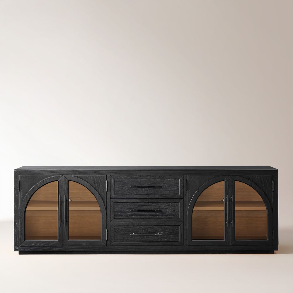 Black Oak TV Stand