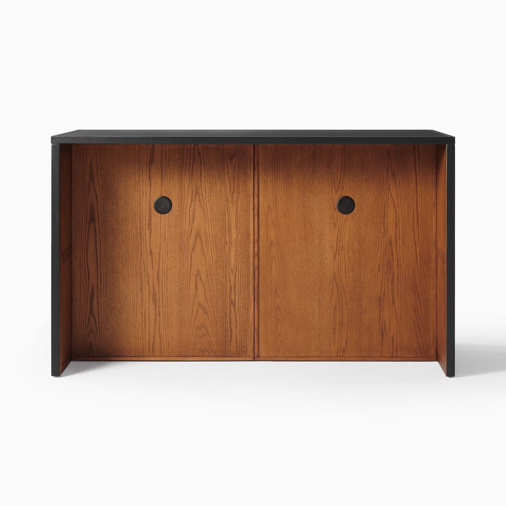 Modern Black Kitchen Dining Table for 2 Seats