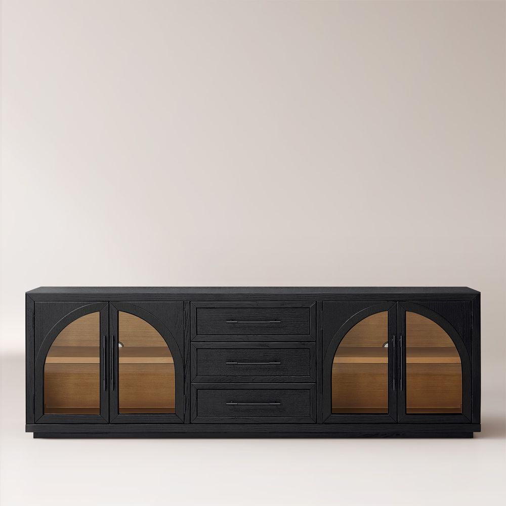 Black Oak TV Stand