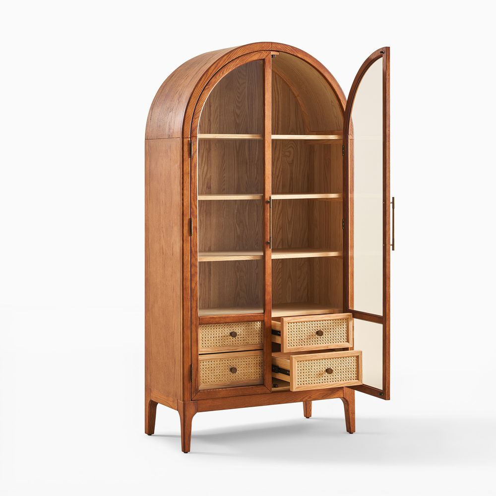 glass door cabinet