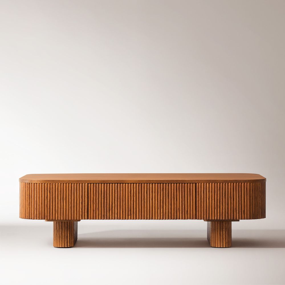 55 Inch Wood Coffee Tables