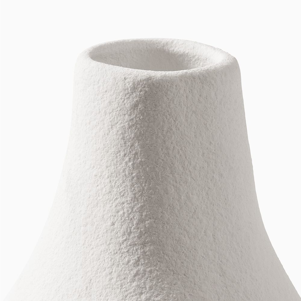 18.5 inch high ceramic vases white
