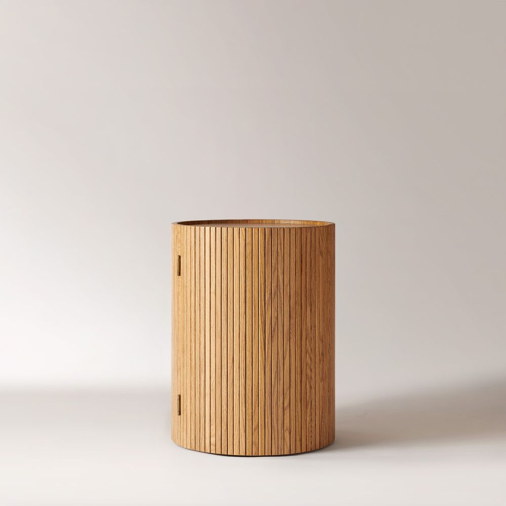 Solid Oak Side Table