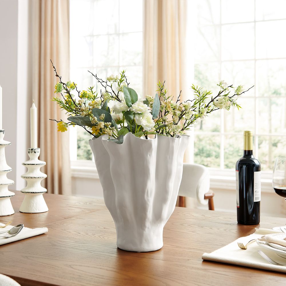 12 inch ceramic vases blooming