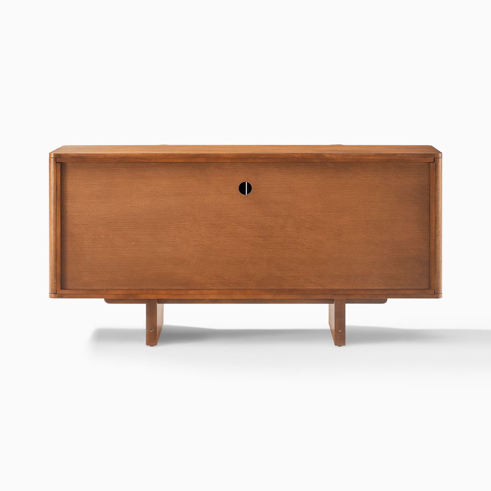 Walnut Wood Sideboard with Gille