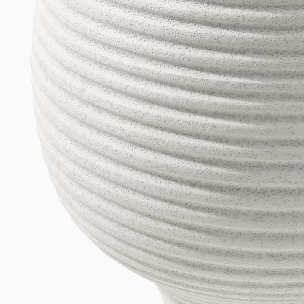 10 inch ceramic sandy surface vases