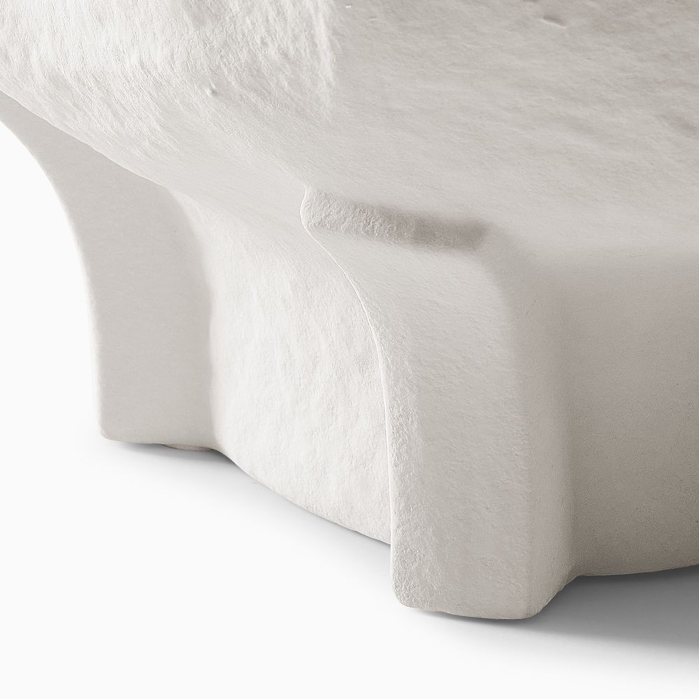 faux stone texture 7.9 inch ceramic vases