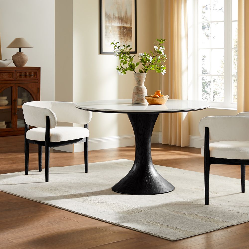 black wood dining chair set of for dining room