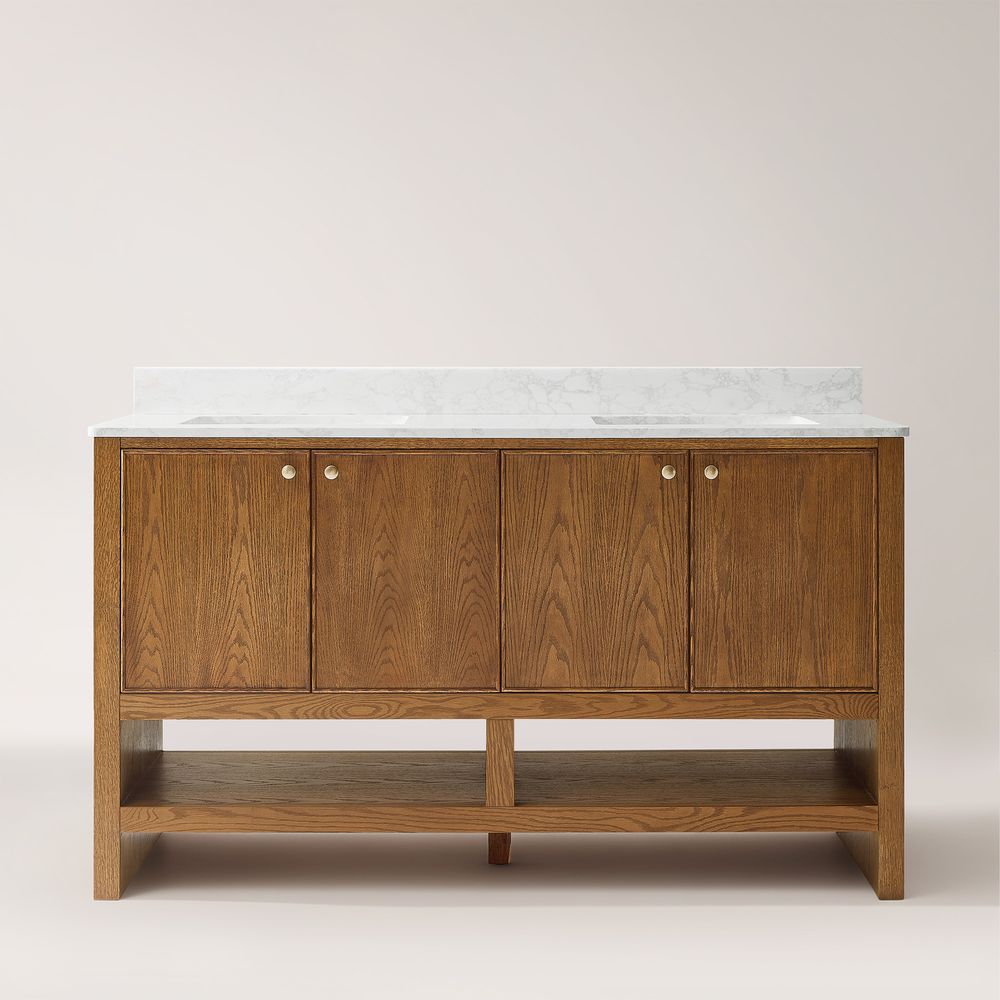 Double Bathroom Vanity Sink