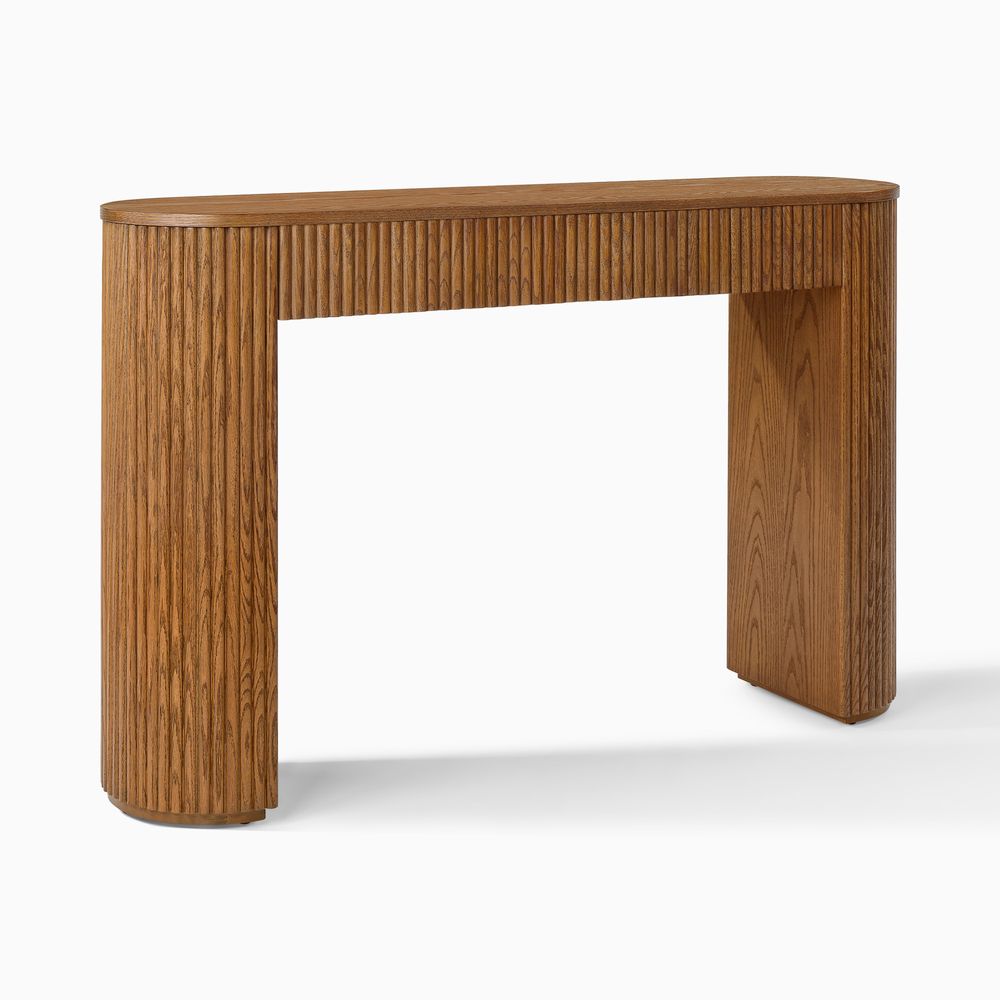 back of  console table with drawers