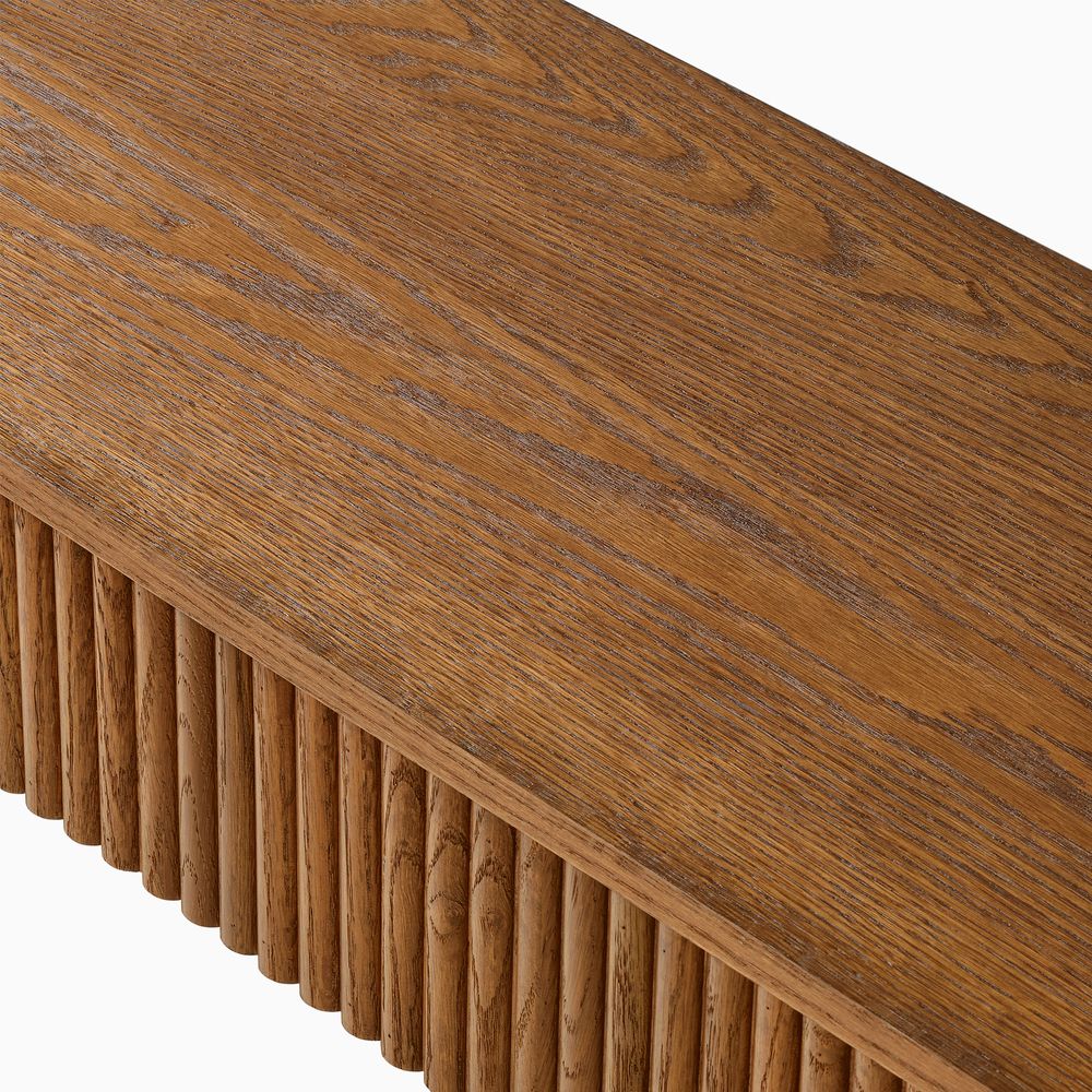 top of console table with drawers