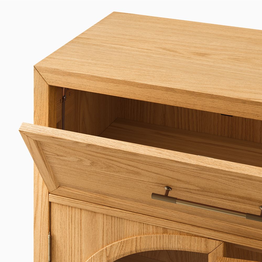 Bar Cabinet with Drop-down Door