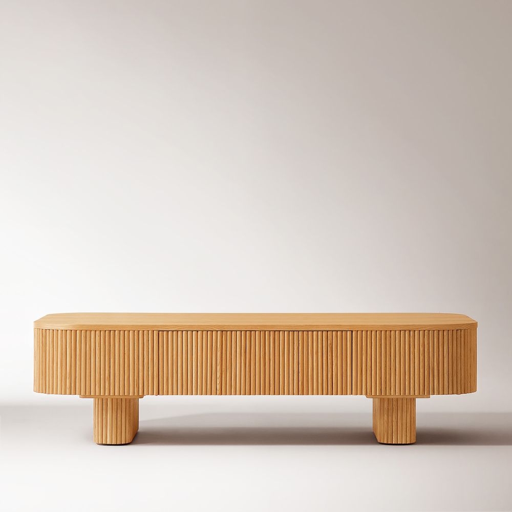 natural wood coffee tables