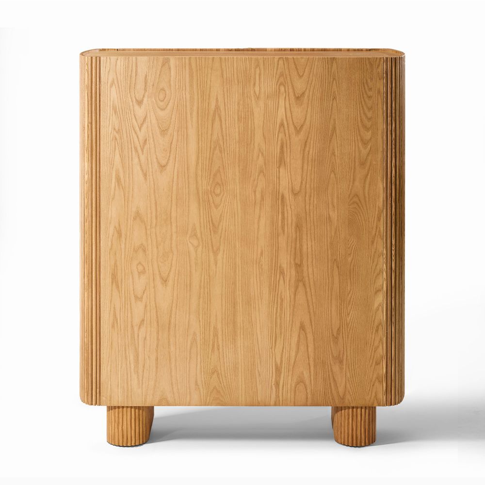 47" Natural Bar Cabinet