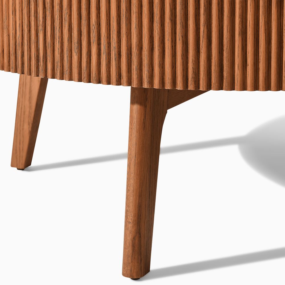 Unique wood grain grille round lift top coffee table