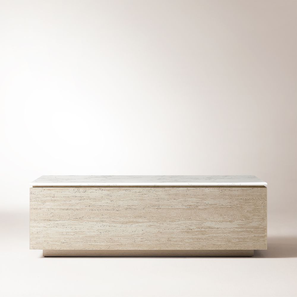 marble top coffee table