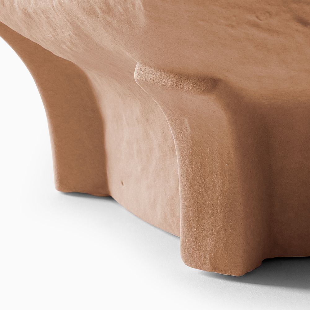 faux stone texture 7.9 inch ceramic vases