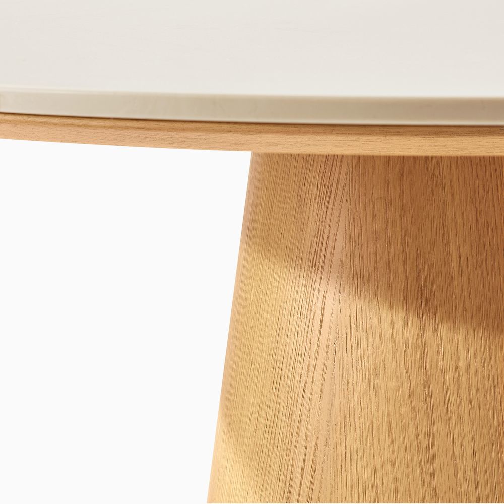 47 Inch Round Dining Table with Marble Tabletop