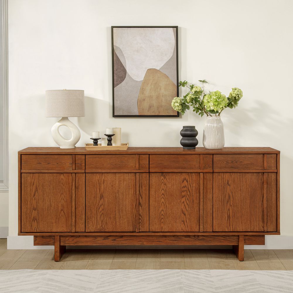 Oak Wood buffet cabinet sideboard for Dining Room