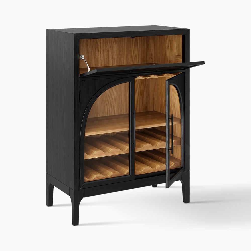 Black Bar Cabinet