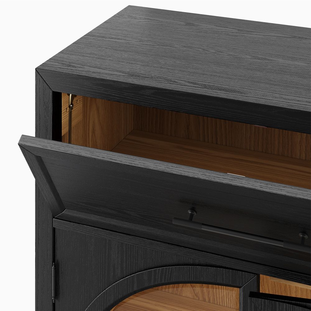 Bar Cabinet with Drop-down Door