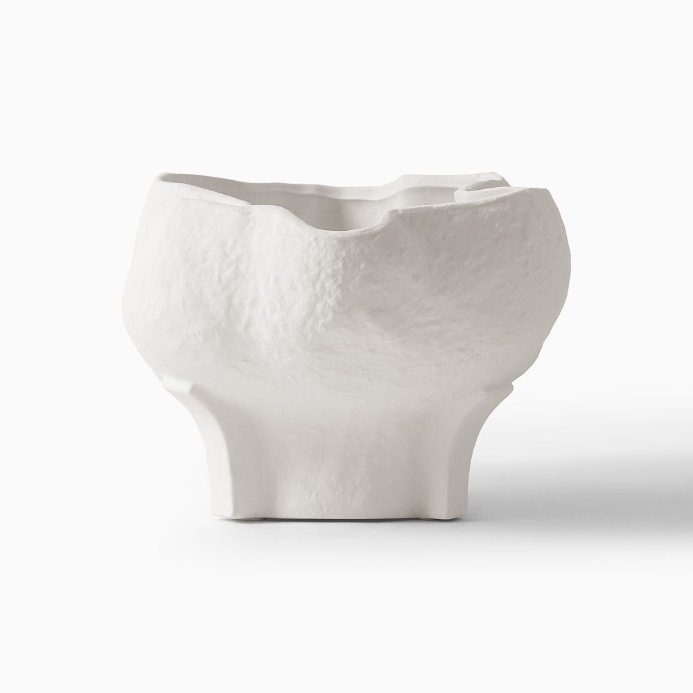 faux stone texture 7.9 inch ceramic vases