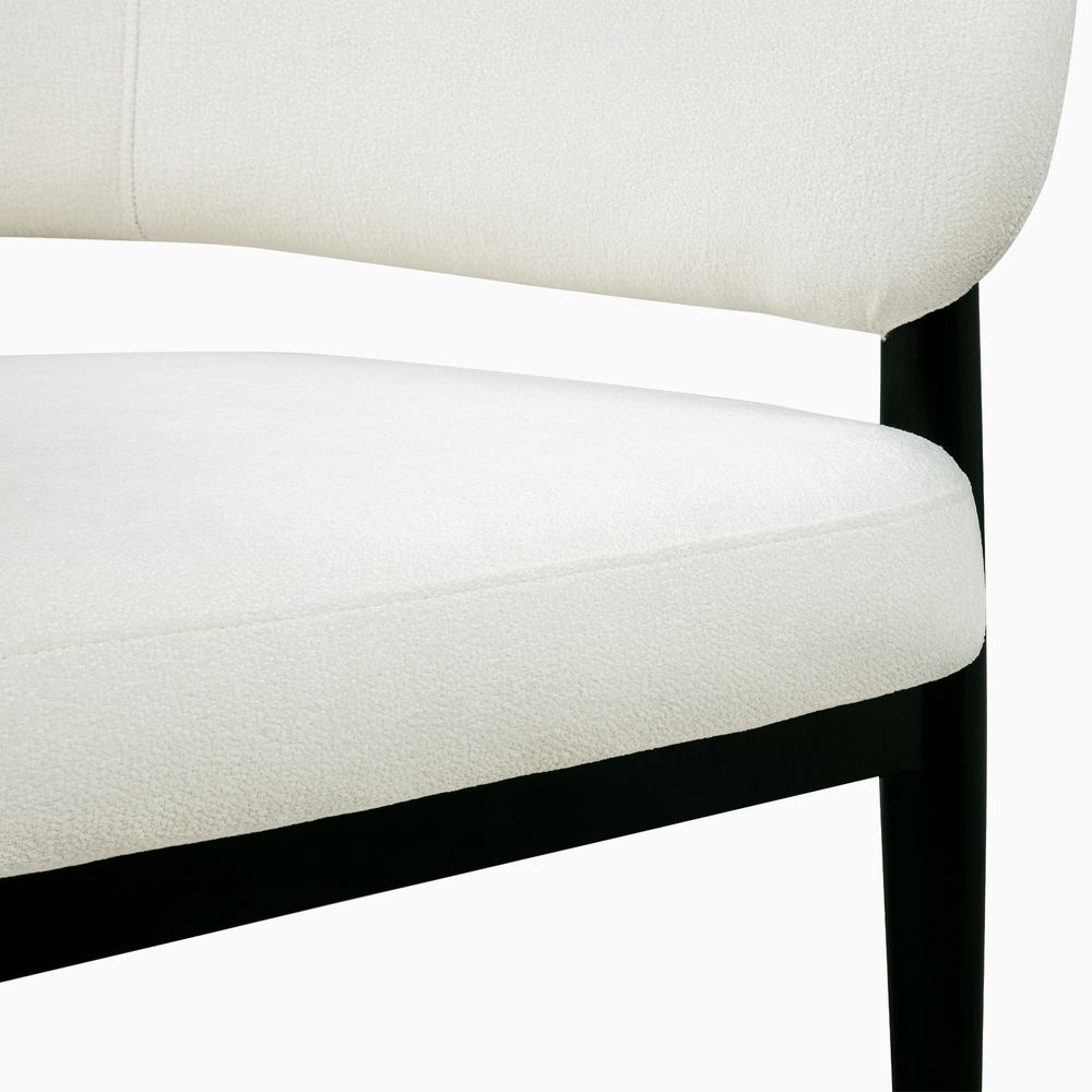 solid ash wood dining chairs set with upholstered