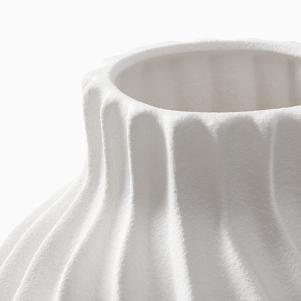 10.2 inch ceramic vases white
