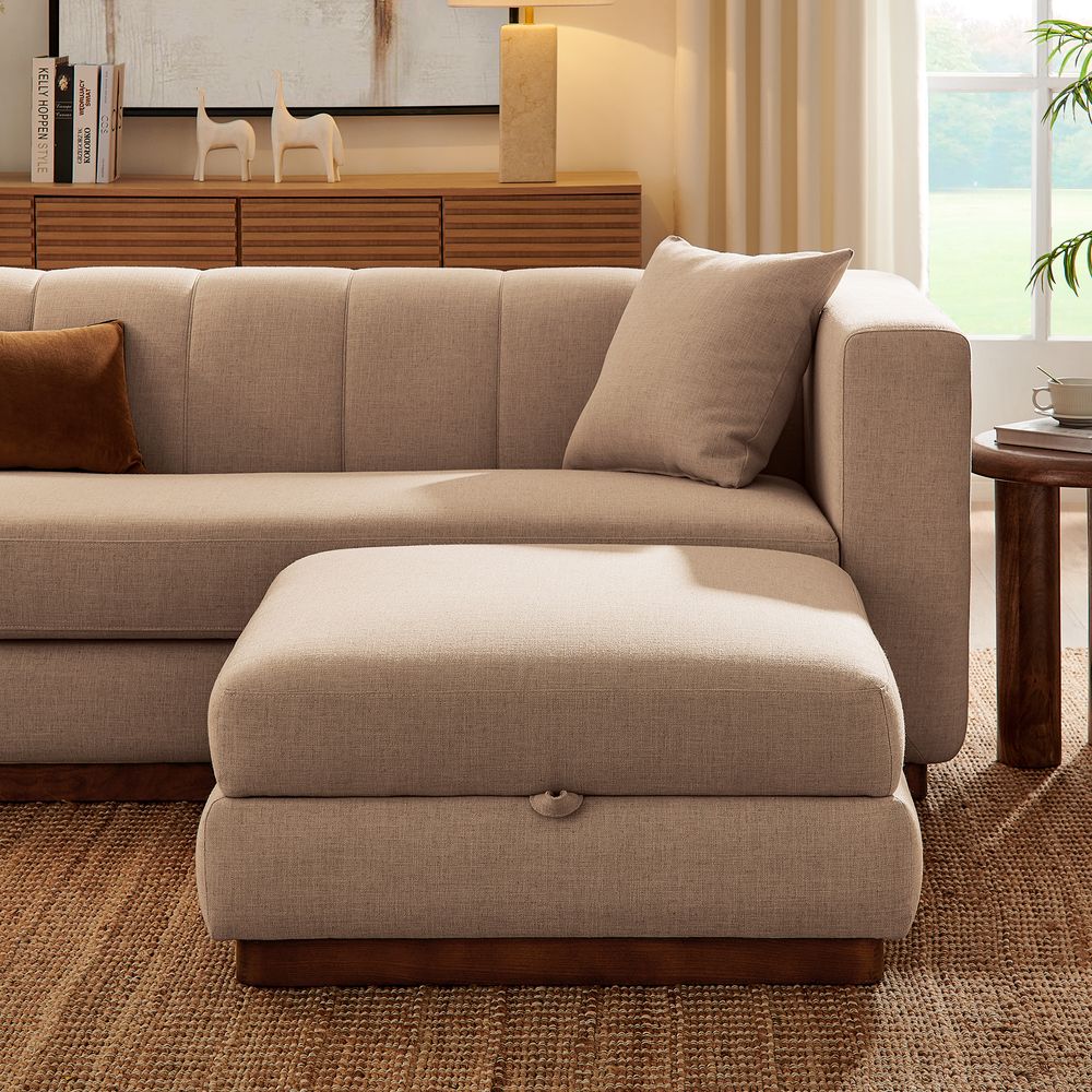 upholstery ottoman