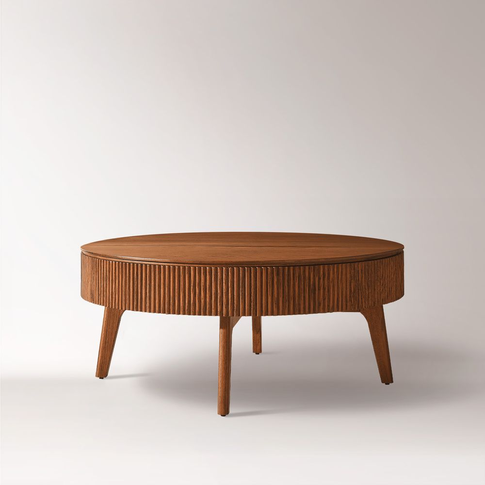 oak lift top coffee table