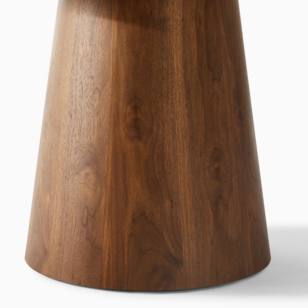 47 Inch Dining Table with Wooden Base