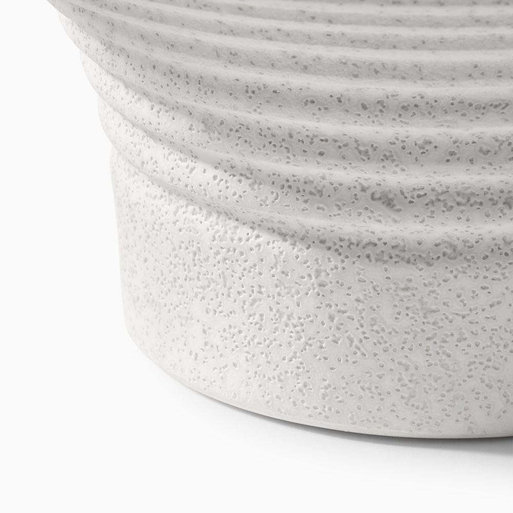 10 inch ceramic sandy surface vases