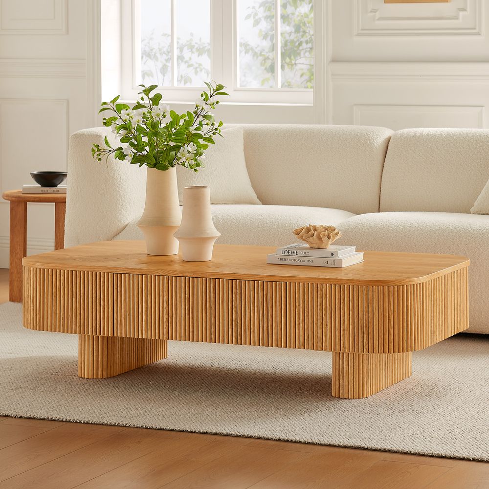 natural wood coffee tables for living room
