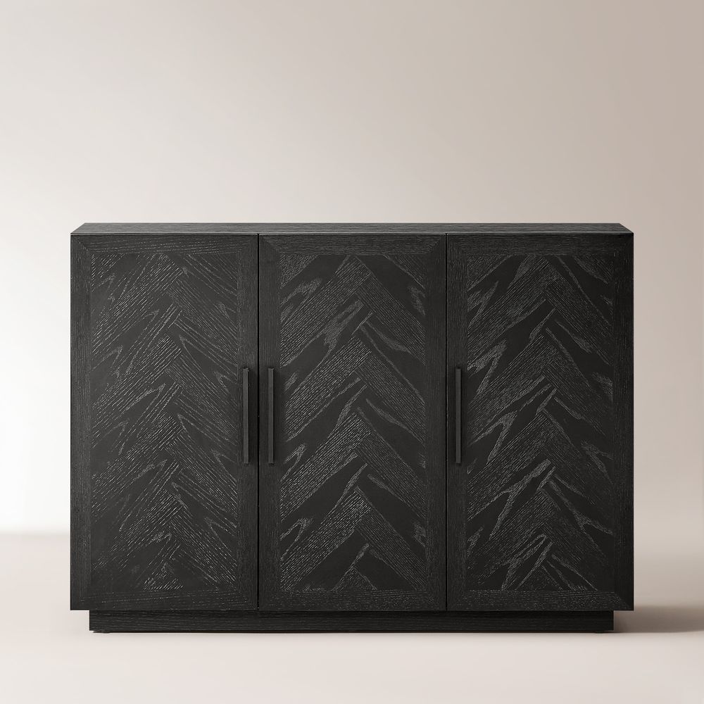 Chevron Shoe Storage