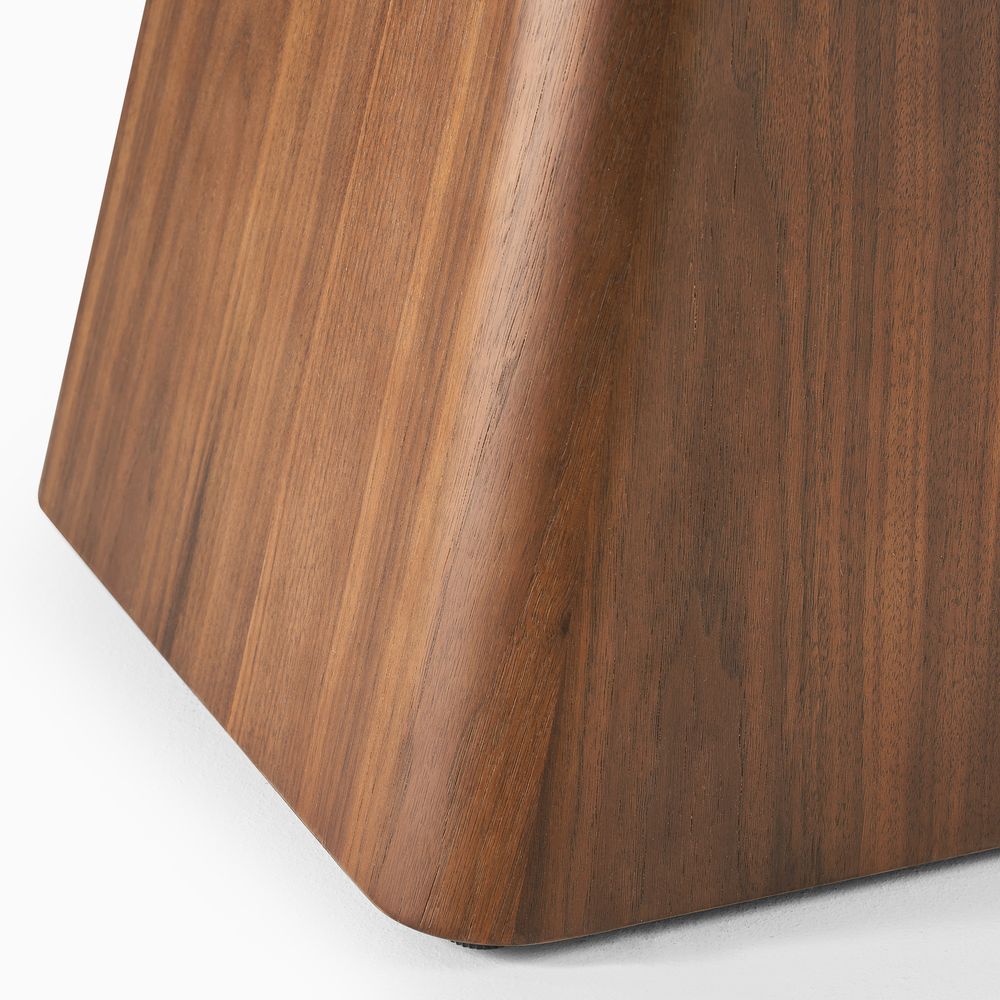 72 Inch Dining Table with Walnut Finish Base